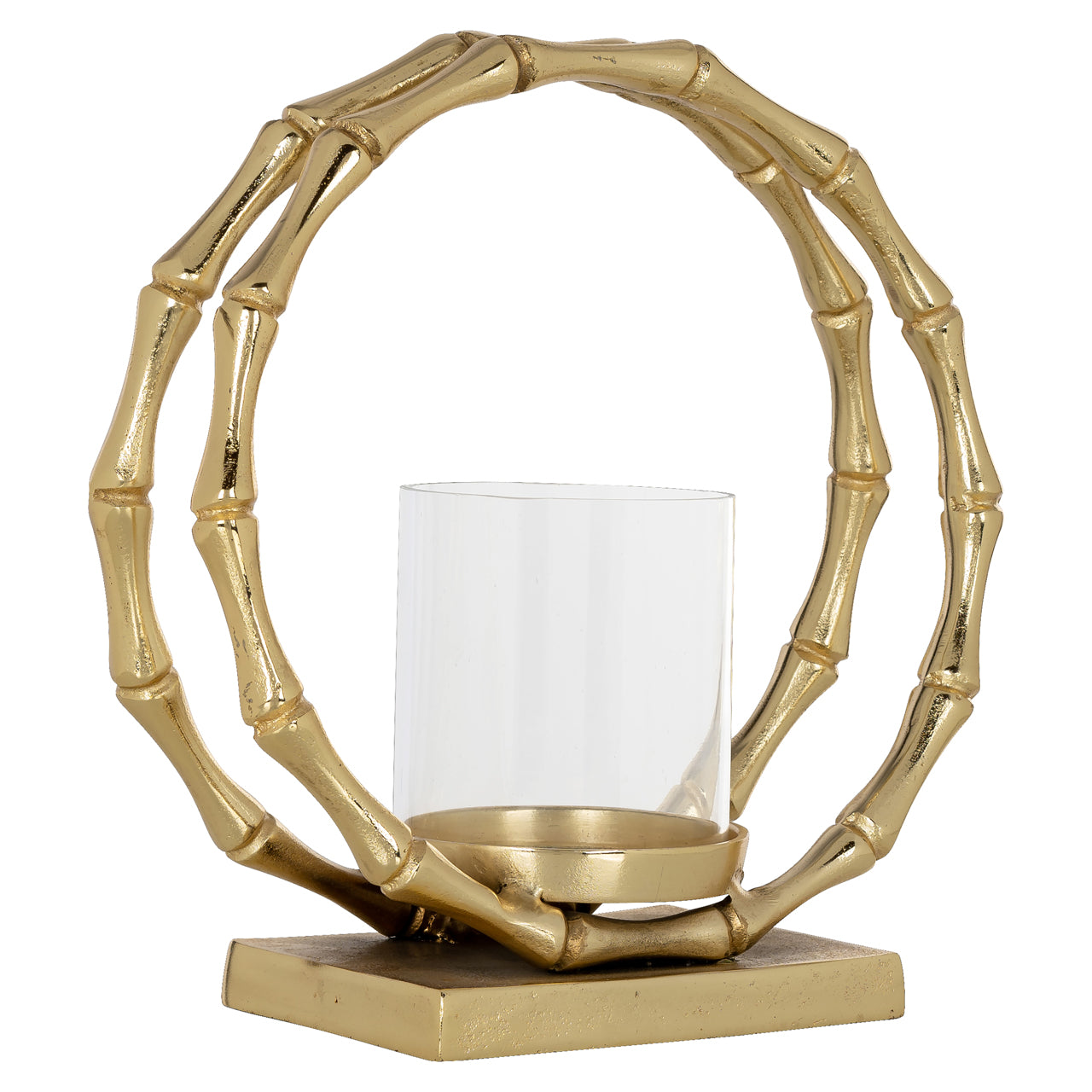 Richmond Interiors Windlicht Merlyn gold small Windlicht Richmond Interiors