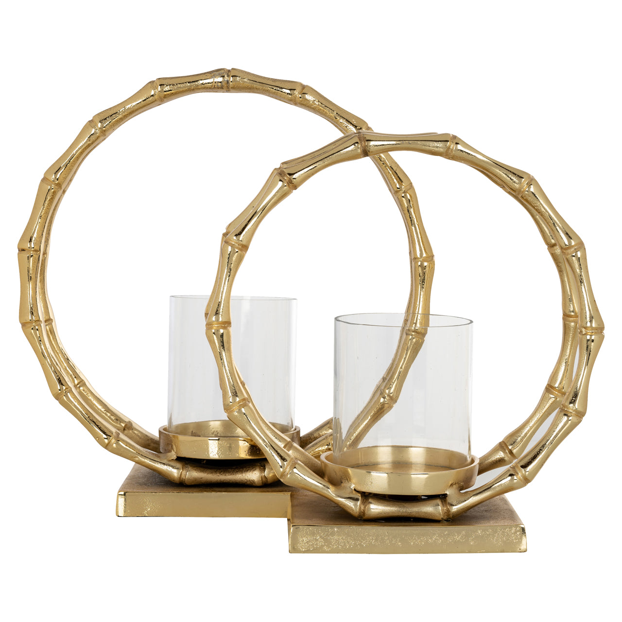 Richmond Interiors Windlicht Merlyn gold small