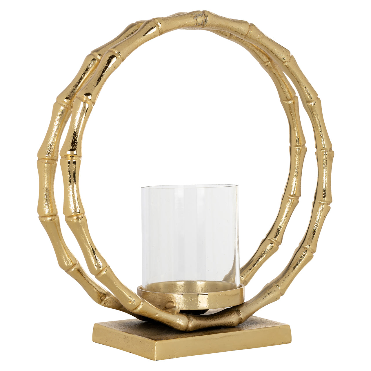 Richmond Interiors Windlicht Merlyn gold large Windlicht Richmond Interiors