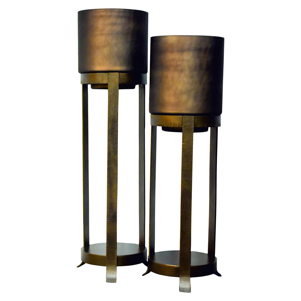 Richmond Interiors Windlicht Mione bronze small