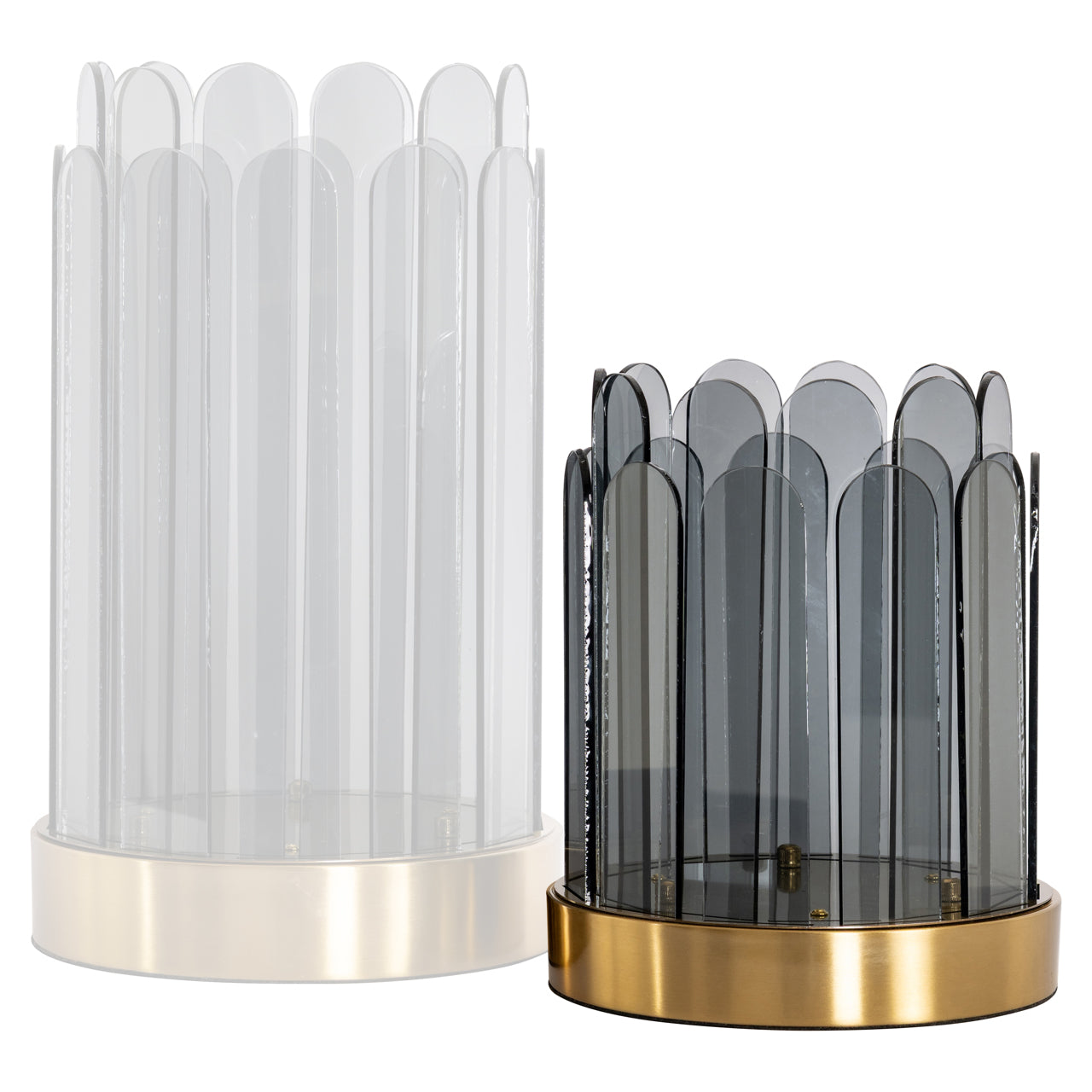 Richmond Interiors Windlicht Daisey smoke small