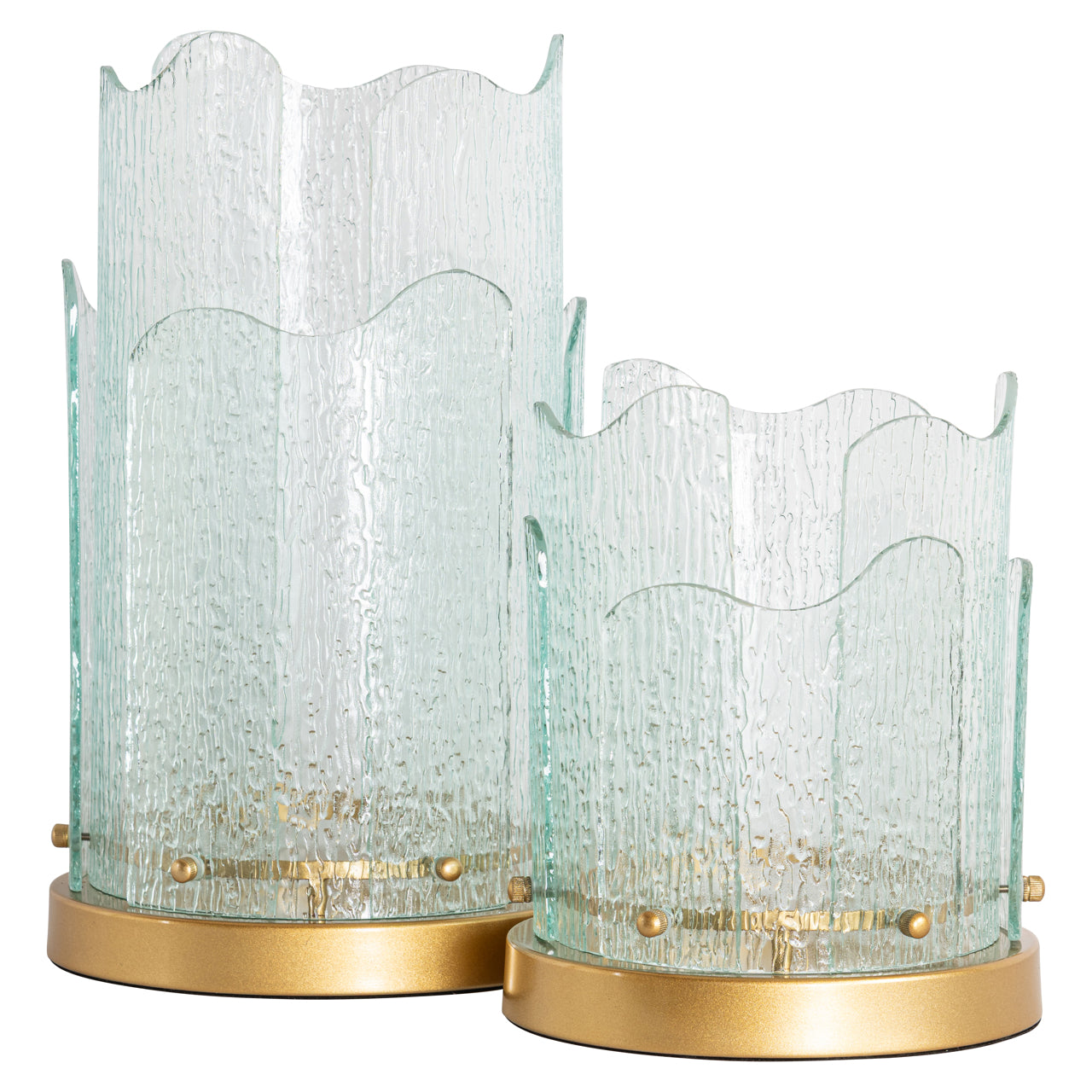 Richmond Interiors Windlicht Danila gold small