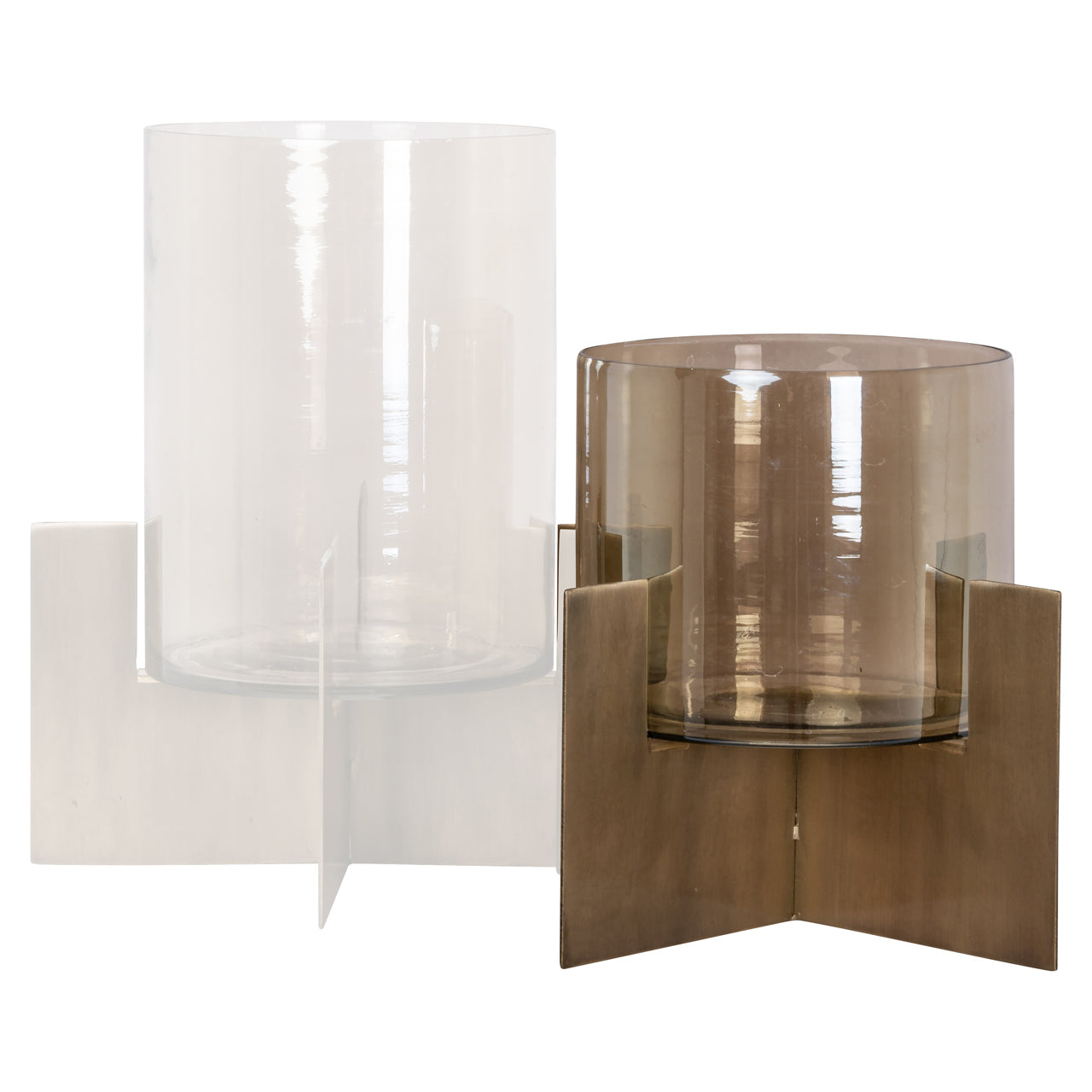 Richmond Interiors Windlicht Resa gold small Windlicht Richmond Interiors
