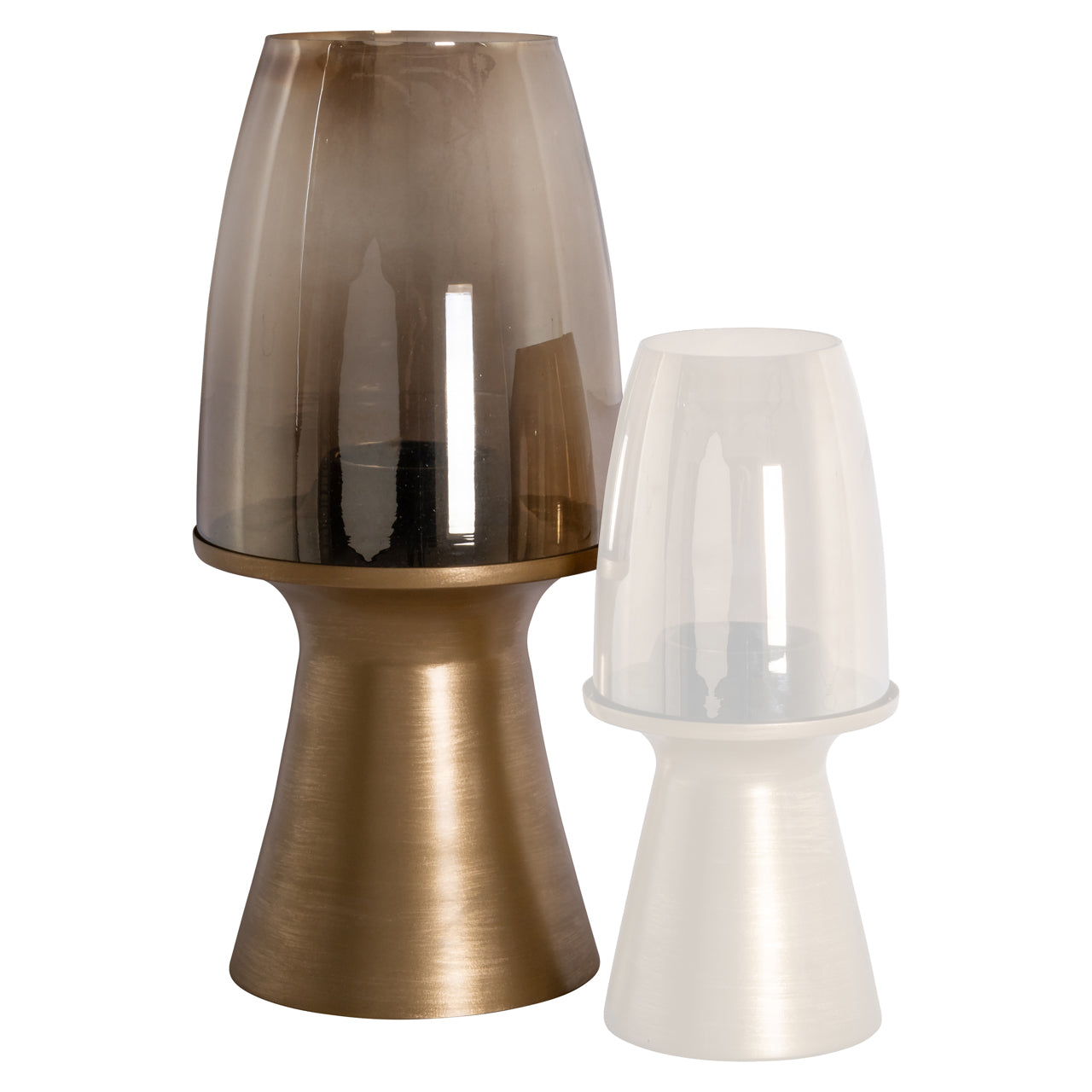 Richmond Interiors Windlicht Danea brushed gold large Windlicht Richmond Interiors