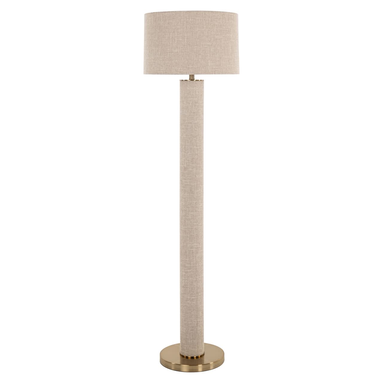 Richmond Interiors – Stehlampe Joline Beige Leinen Stehlampe Richmond Interiors