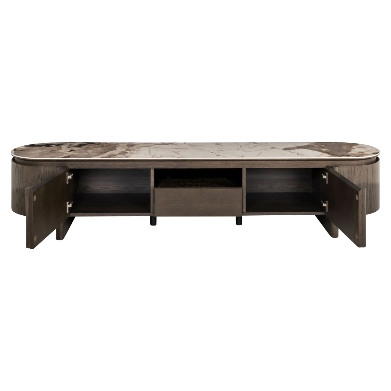 Richmond Interiors – TV-Board Langford Brown Fernsehkommode Richmond Interiors