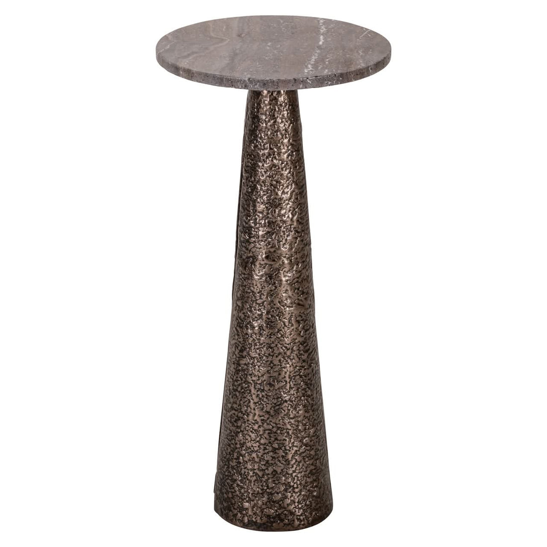 Richmond Interiors Beistelltisch Eldora Bronze – Ø 30 cm Beistelltisch rund Richmond Interiors