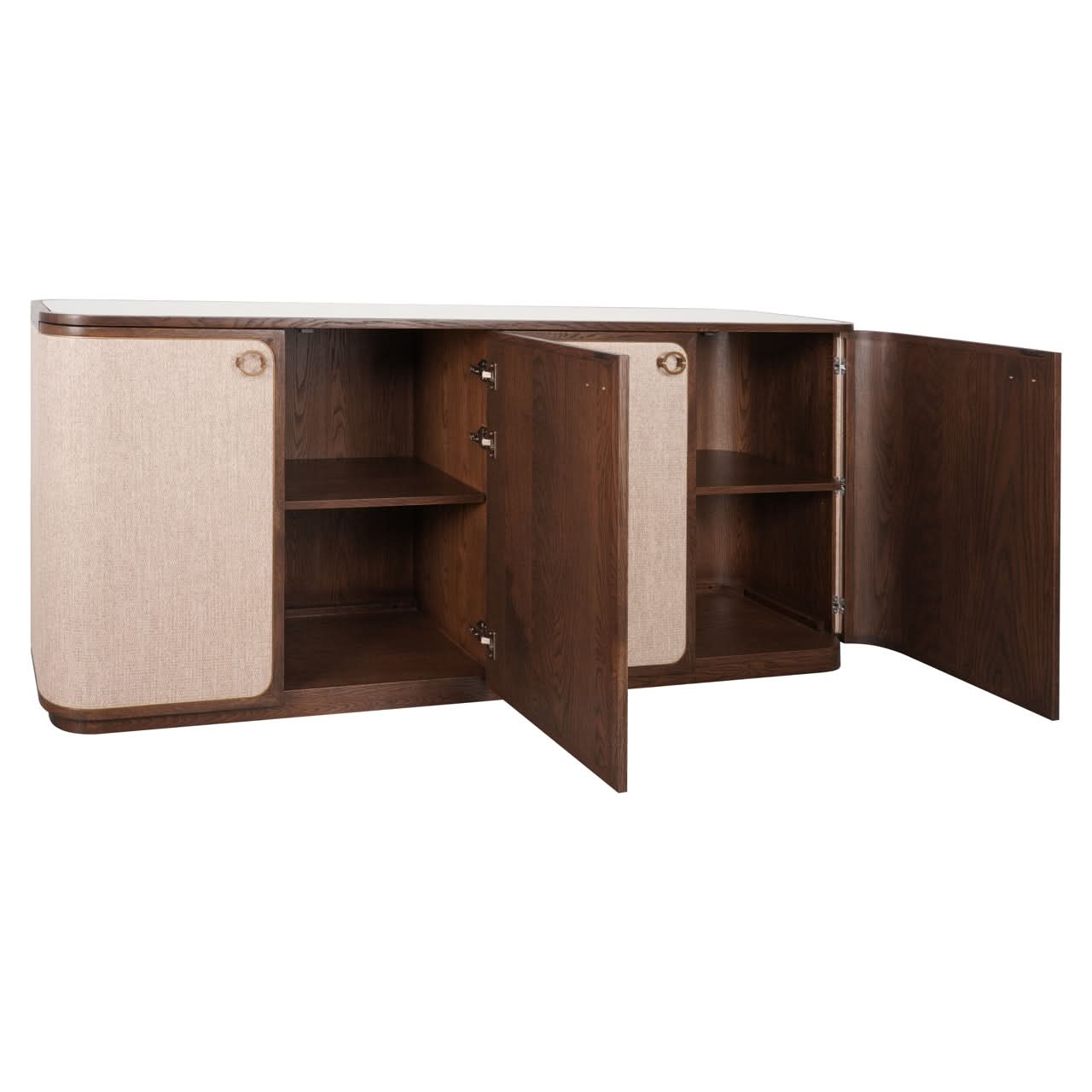 Richmond Interiors – Sideboard Willox Brown (4 Türen) Sideboard Richmond Interiors