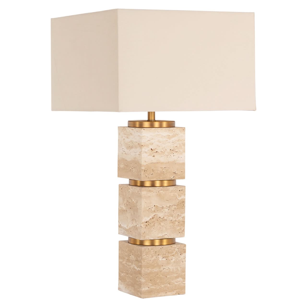 Richmond Interiors – 2er Set Tischlampen Jaella Beige 2er-Set Tischlampen Richmond Interiors