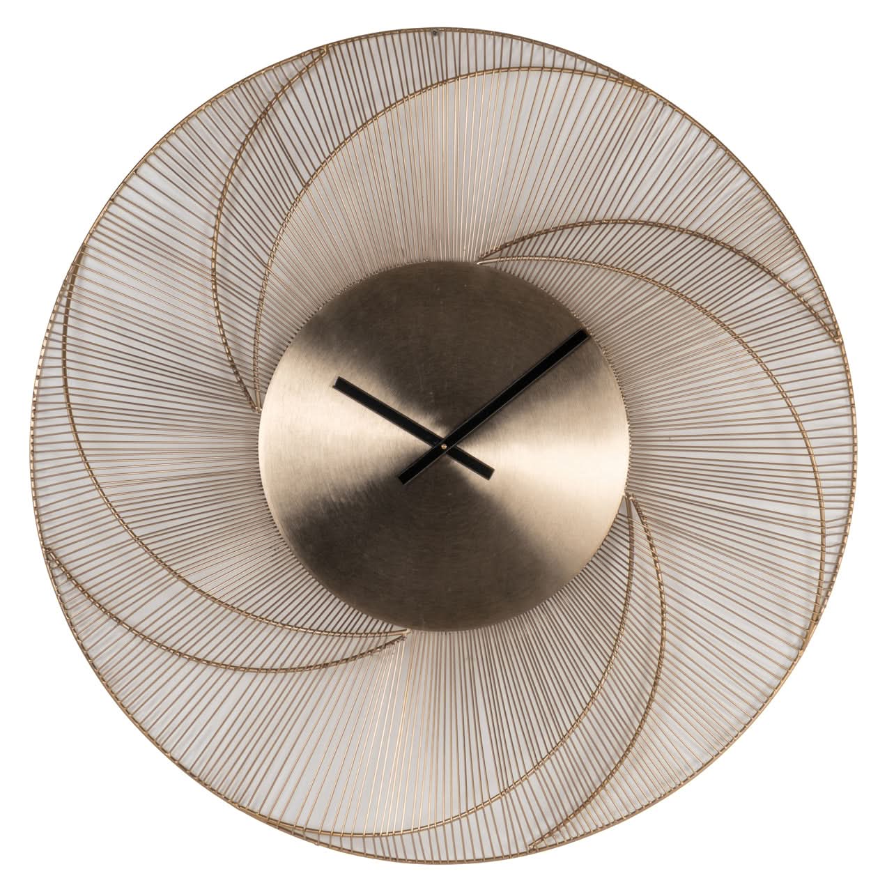 Richmond Interiors – Wanduhr Denver Gold Wanduhr Richmond Interiors