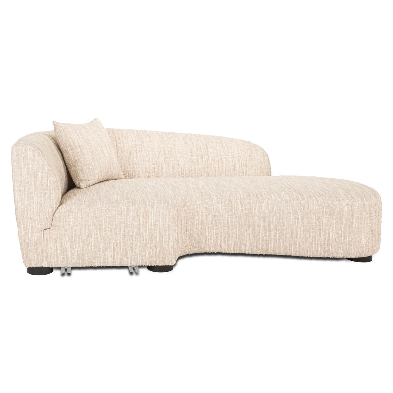 Richmond Interiors – Sofa Pandora beige Angora Lounge rechts Ecksofa Richmond Interiors