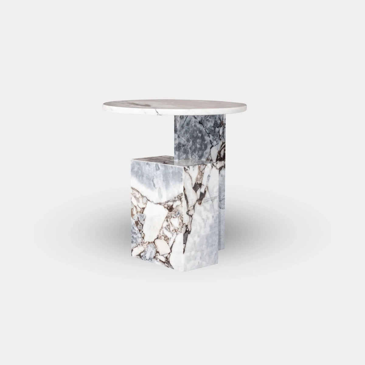 The Grand Collection PERUGIA Beistelltisch – Marmor Beistelltisch rund The Grand Collection