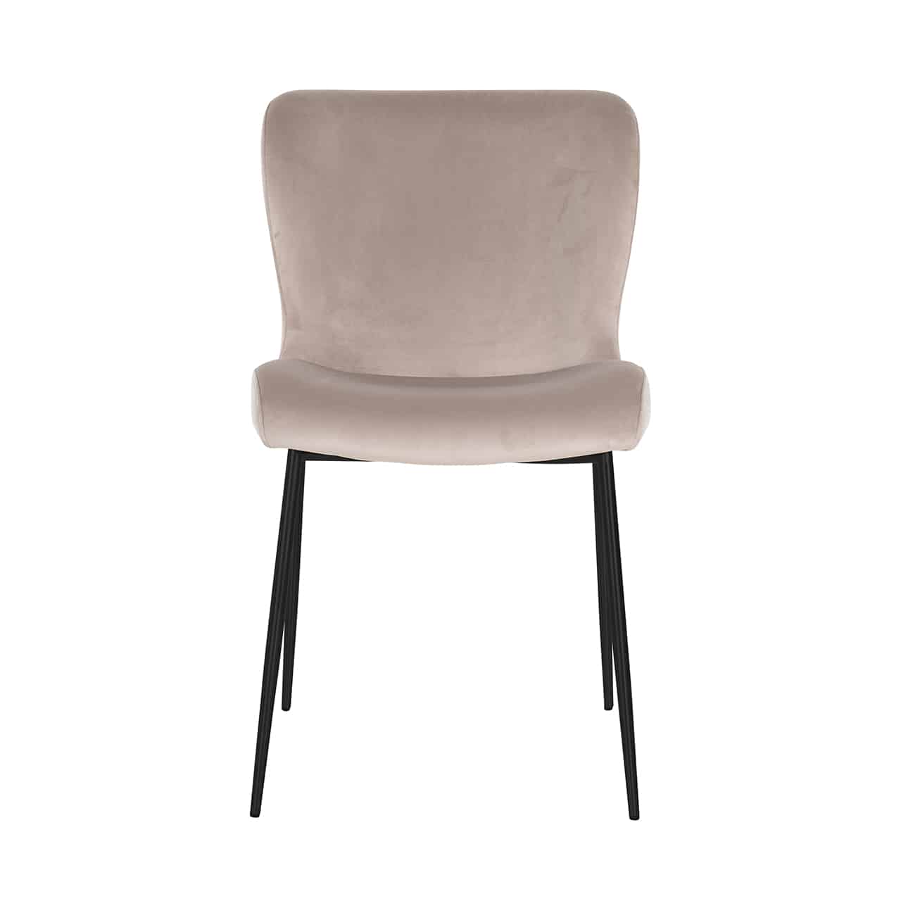 Richmond Interiors - 2er-Set Stuhl Darby khaki / schwarz (FR-Quartz 903 Khaki) Esszimmerstuhl Richmond Interiors