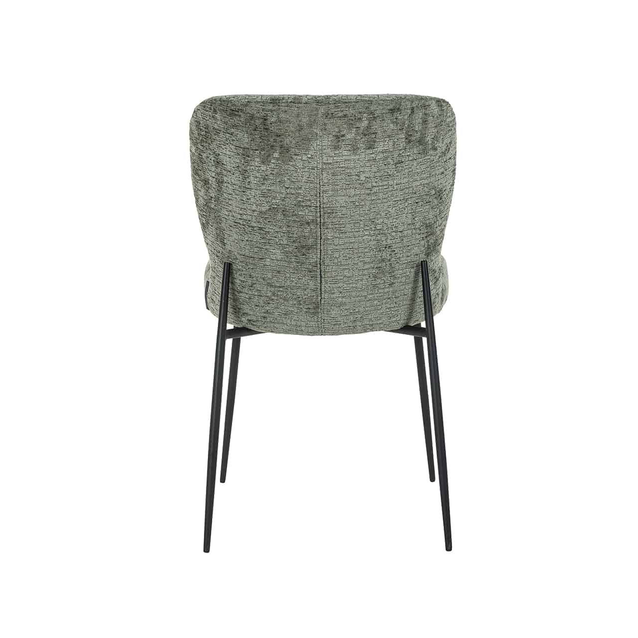 Richmond Interiors - 2er-Set Stuhl Darby Thymian Fusion / Schwarz (Fusion Thymian 206) Esszimmerstuhl Richmond Interiors