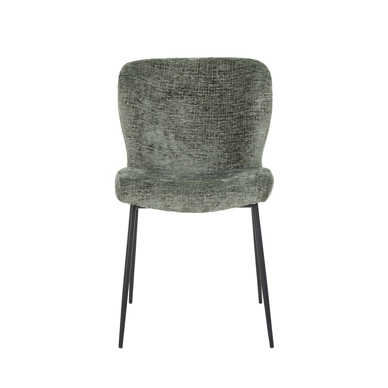 Richmond Interiors - 2er-Set Stuhl Darby Thymian Fusion / Schwarz (Fusion Thymian 206) Esszimmerstuhl Richmond Interiors