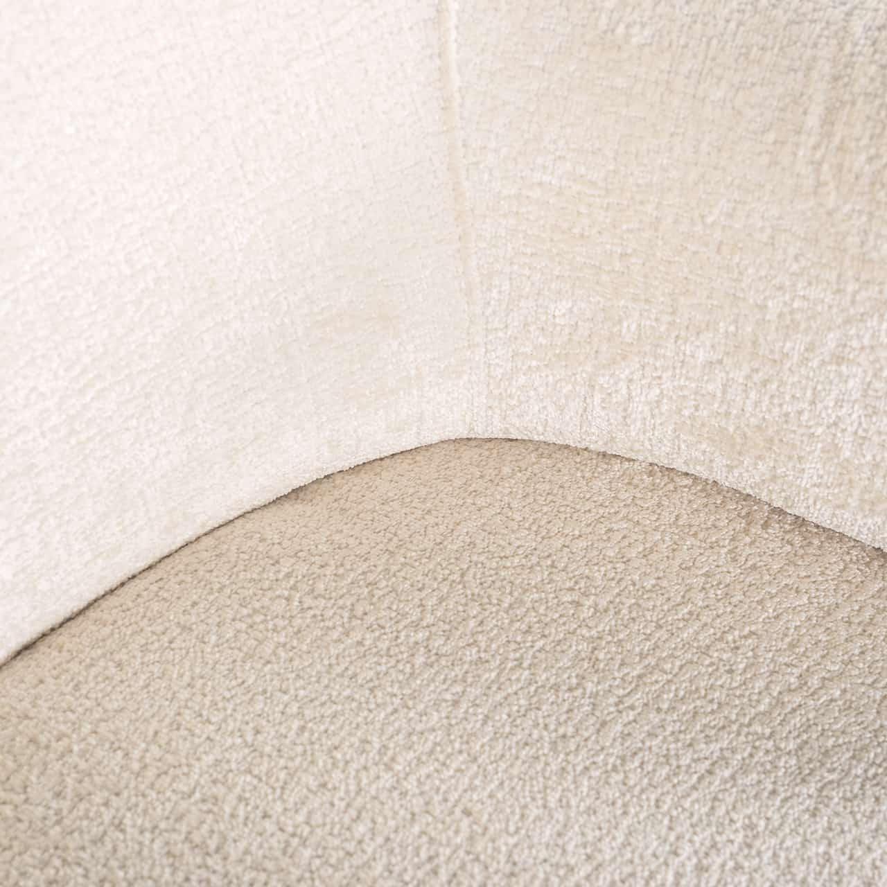 Richmond Interiors Sessel Venus weißer Chenille (Bergen 900 weiß Polstersessel Richmond Interiors