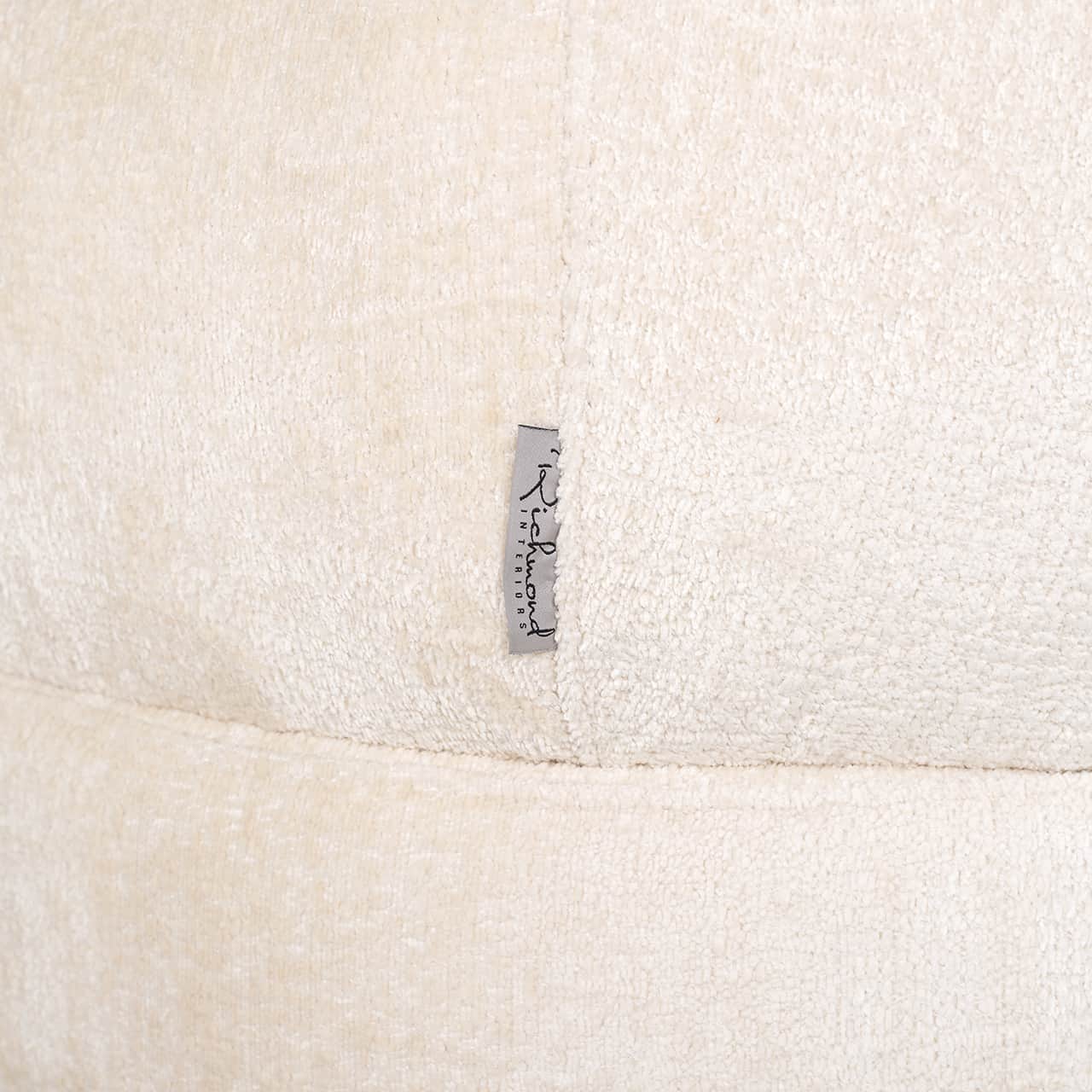 Richmond Interiors Sessel Venus weißer Chenille (Bergen 900 weiß Polstersessel Richmond Interiors