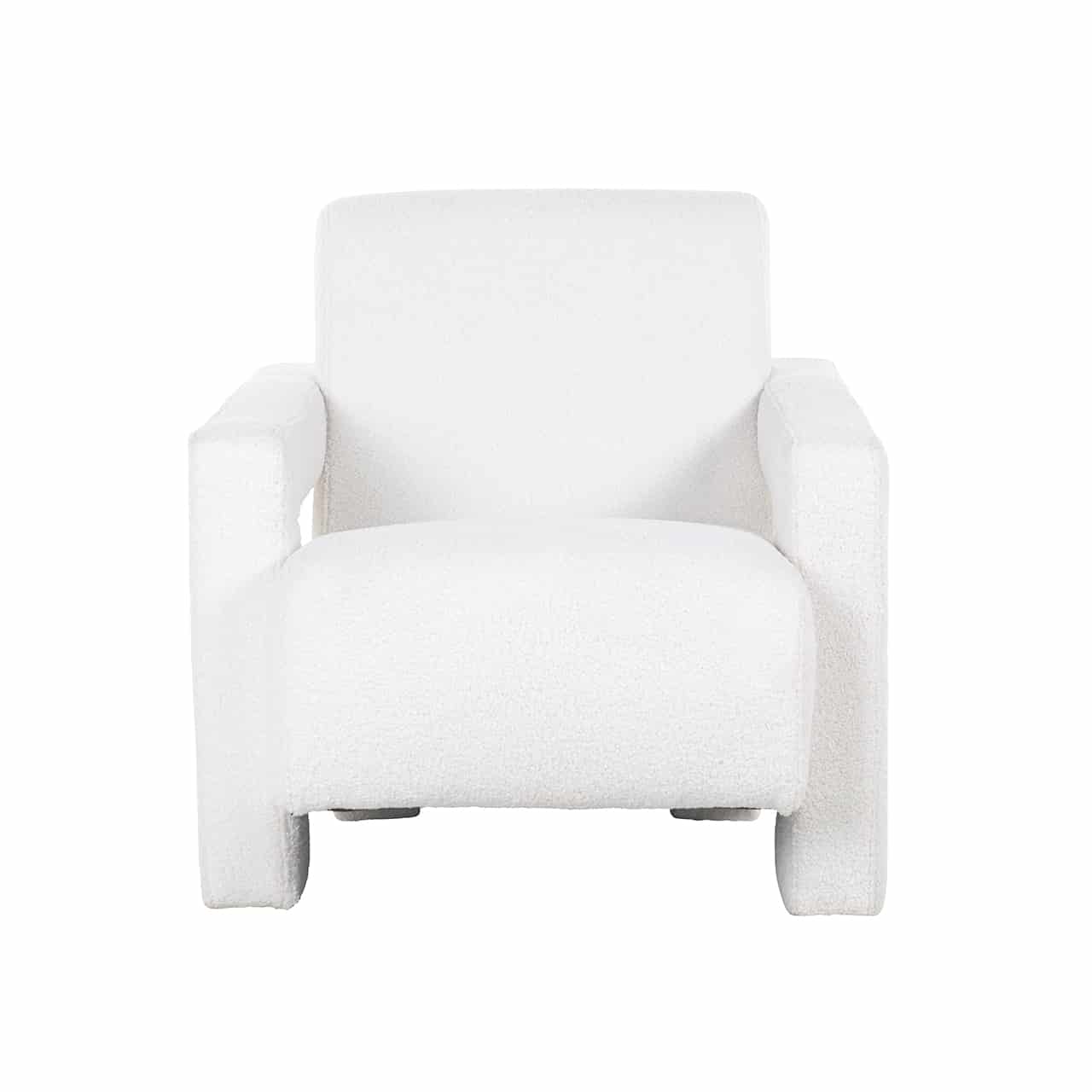 Richmond Interiors Sessel Casey weiß pelzig feuerhemmend (Himalaya 900 weiß pelzig) Polstersessel Richmond Interiors