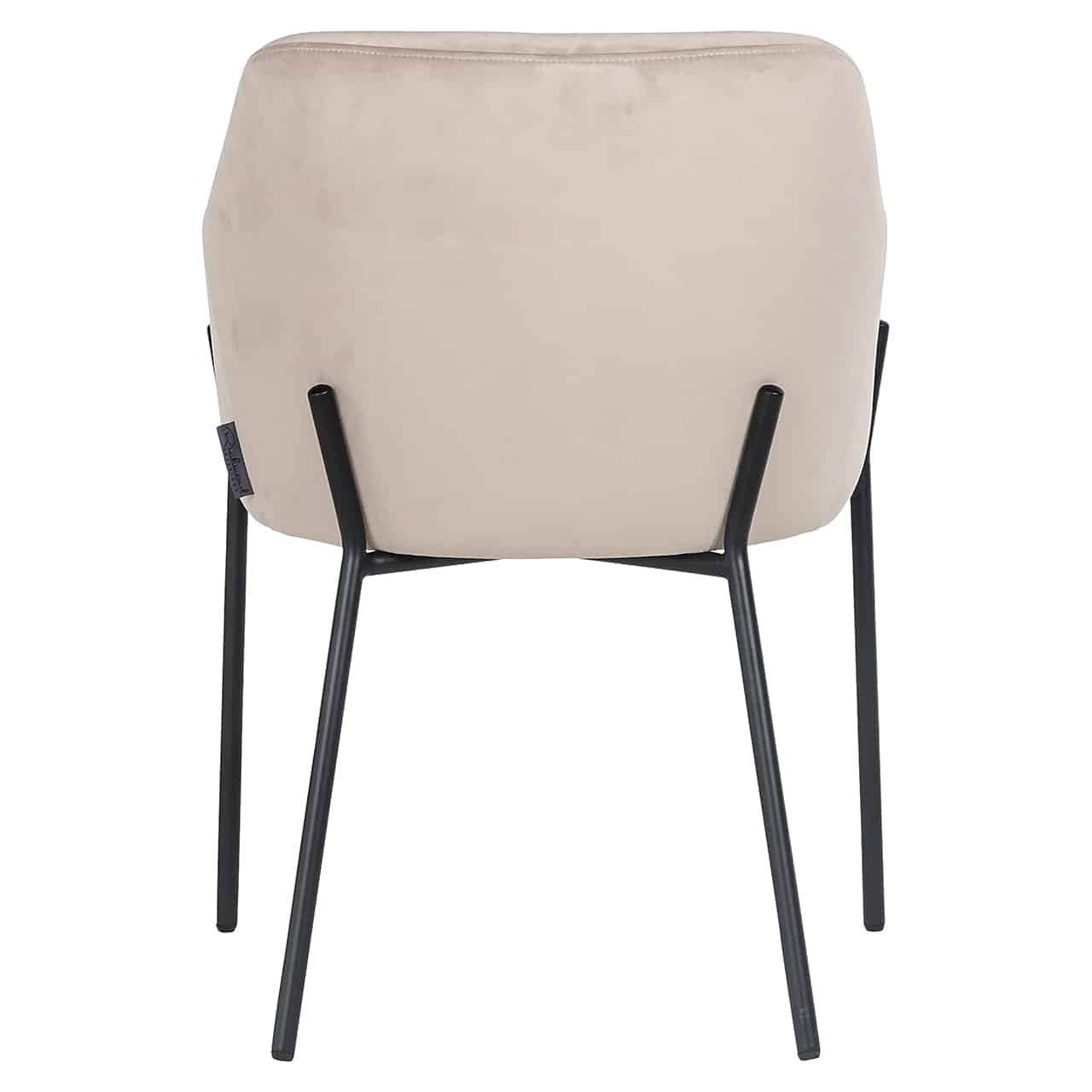Richmond Interiors Stuhl Fay Khaki Samt feuerhemmend (FR-Quartz 903 Khaki) Esszimmerstuhl Richmond Interiors