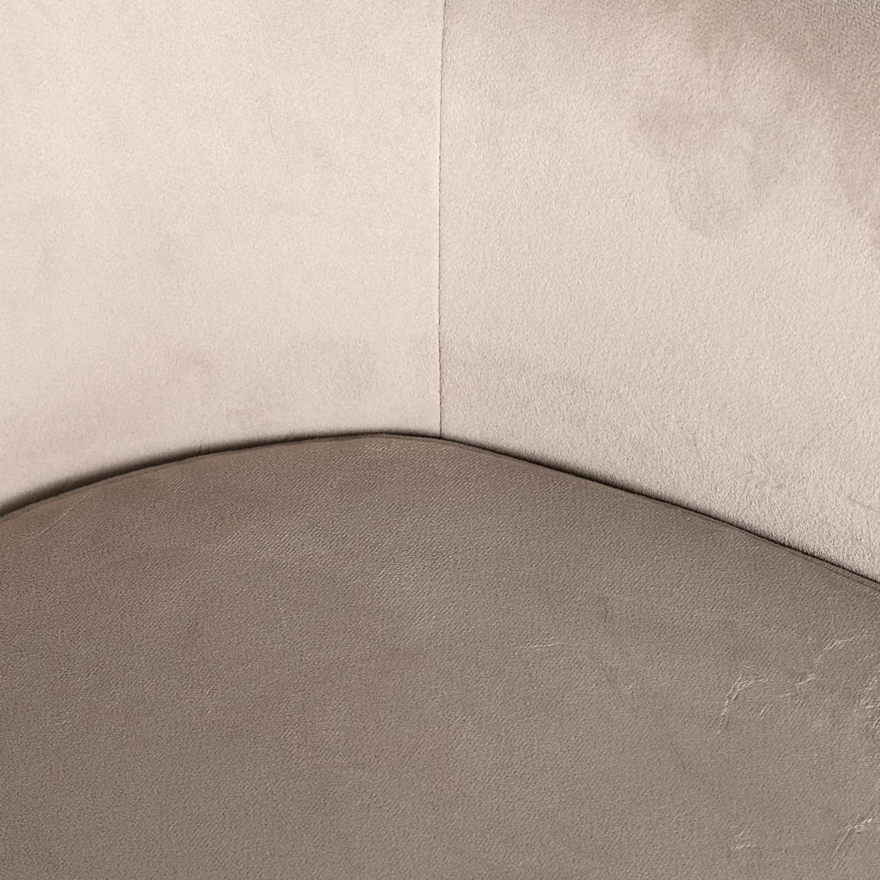 Richmond Interiors Stuhl Fay Khaki Samt feuerhemmend (FR-Quartz 903 Khaki) Esszimmerstuhl Richmond Interiors