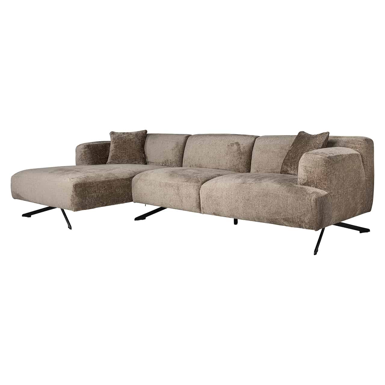 Richmond Interiors - Sofa Donovan 3-Sitzer + Lounge links Ecksofa Richmond Interiors
