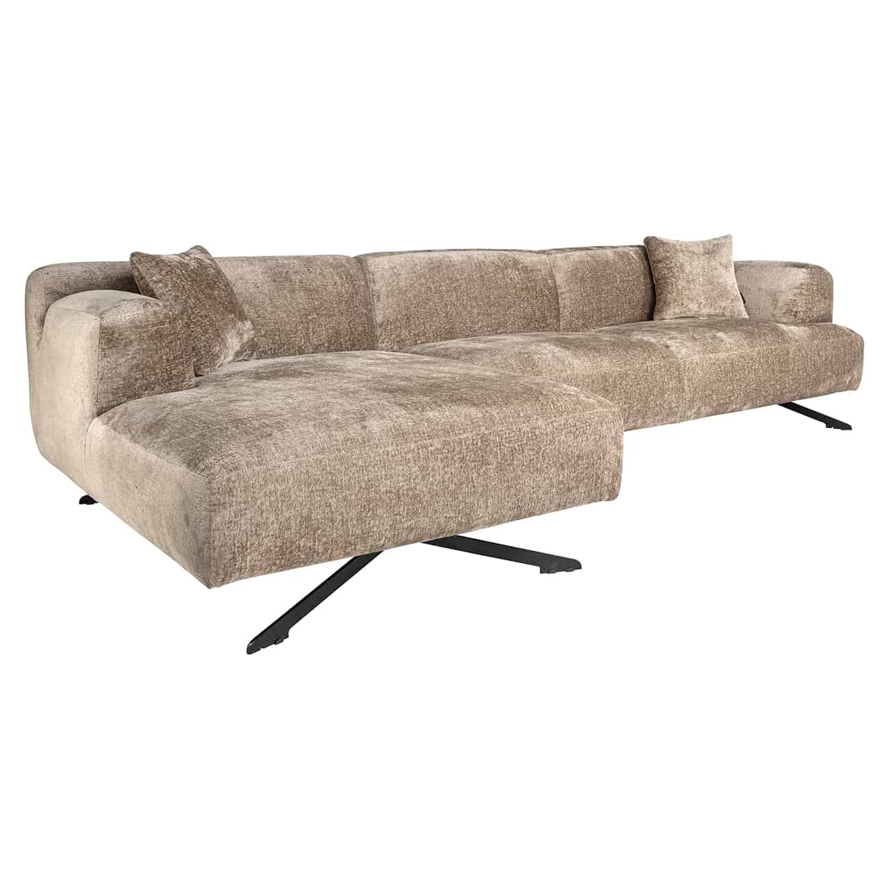 Richmond Interiors - Sofa Donovan 3-Sitzer + Lounge links Ecksofa Richmond Interiors