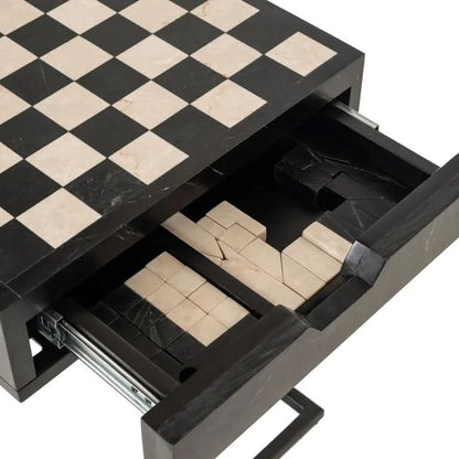 Richmond Interiors Schachtisch Davos (Black) Sofatisch Richmond Interiors
