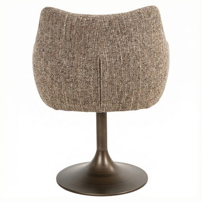 Richmond Interiors Esszimmerstuhl Aldo Braun Tweed – drehbar Esszimmerstuhl Richmond Interiors