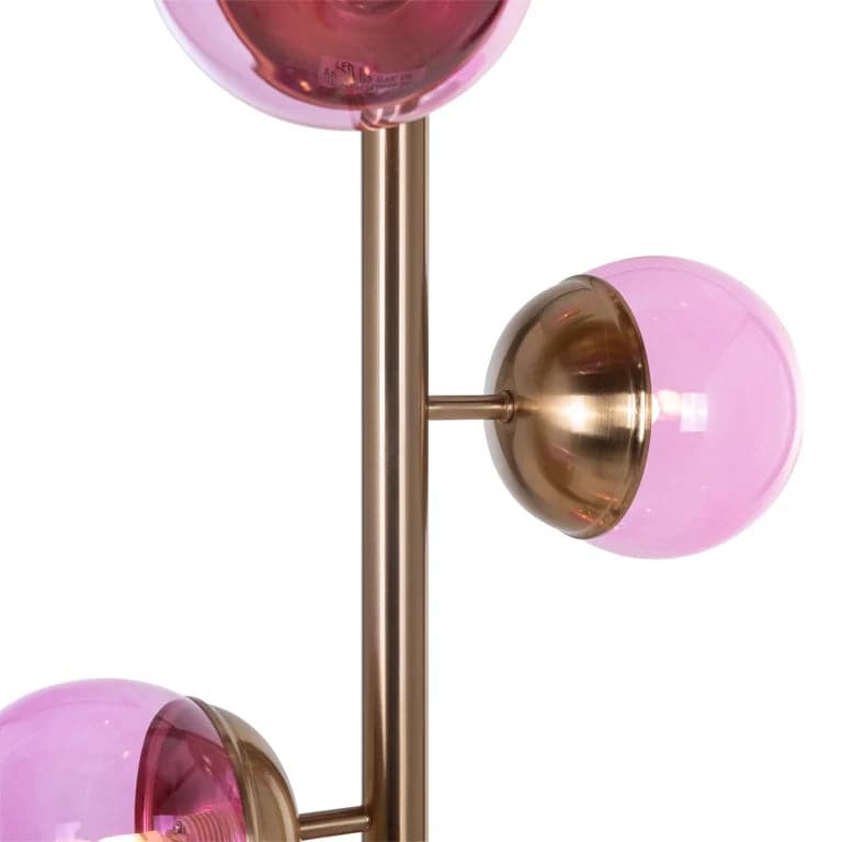 Richmond Interiors Stehlampe Zola Rosa (Pink) Stehlampe Richmond Interiors