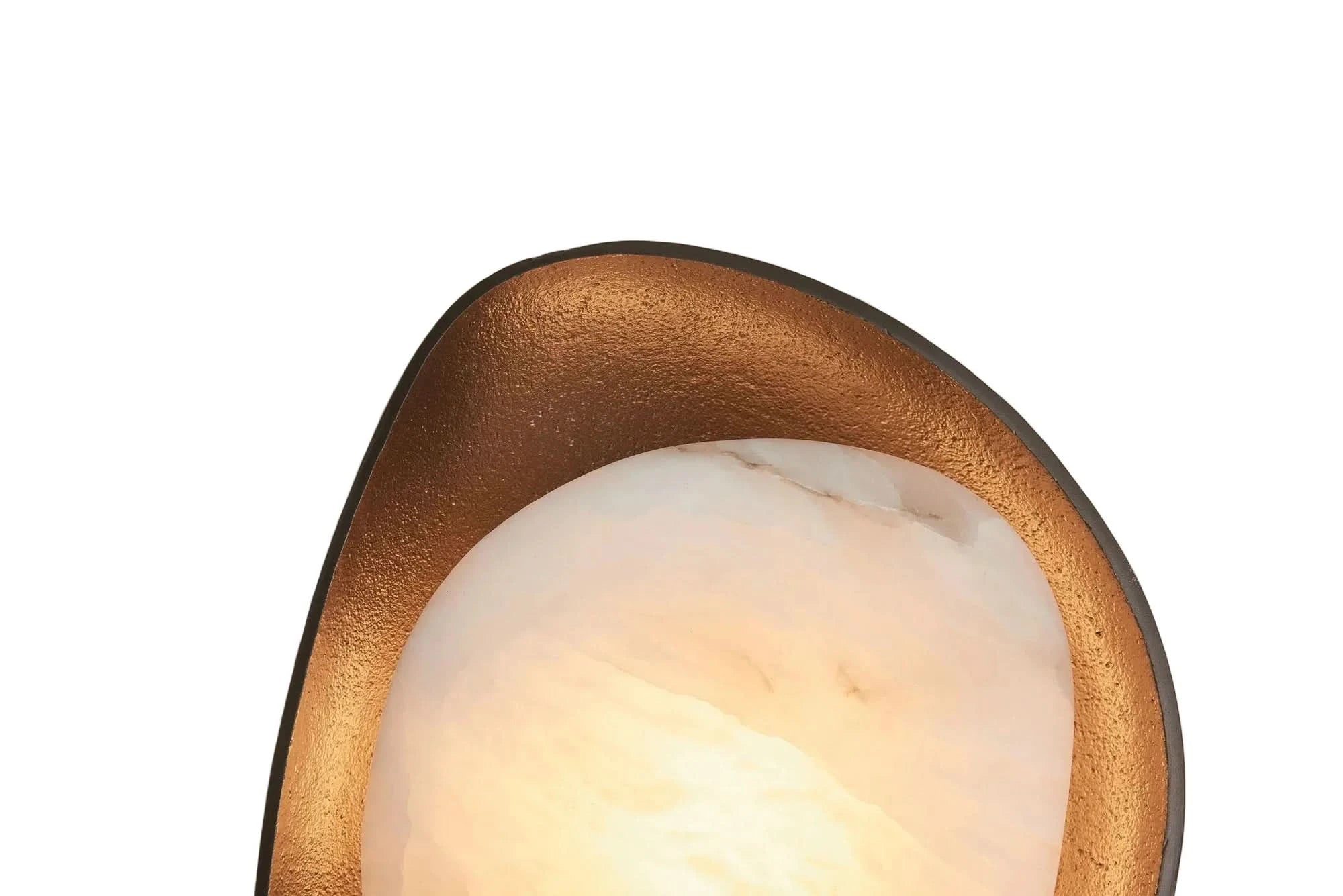 The Grand Collection Wandleuchte Cadey – Aluminium | Alabaster | Bronze oder Weiß Wandlampe The Grand Collection