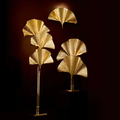 Eichholtz Stehleuchte Las Palmas – Poliertes Messing Stehlampe Eichholtz