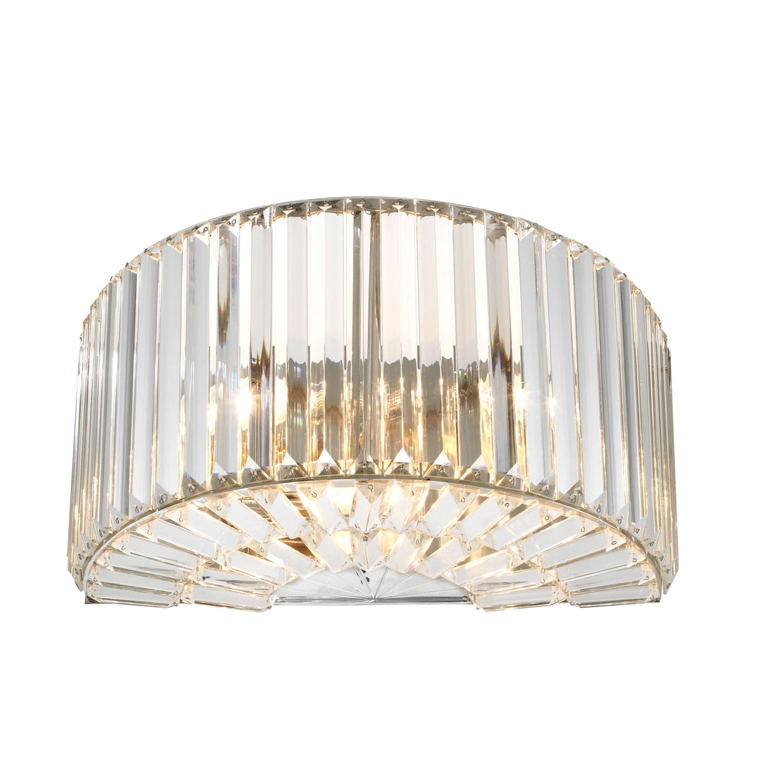 Eichholtz Wandleuchte Infinity – Nickel-Finish | Kristallglas Wandlampe Eichholtz