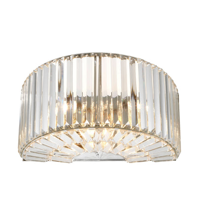 Eichholtz Wandleuchte Infinity – Nickel-Finish | Kristallglas Wandlampe Eichholtz
