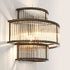 Eichholtz Wandleuchte Mancini – Bronze-Highlight-Finish | Vintage-Glas Wandlampe Eichholtz