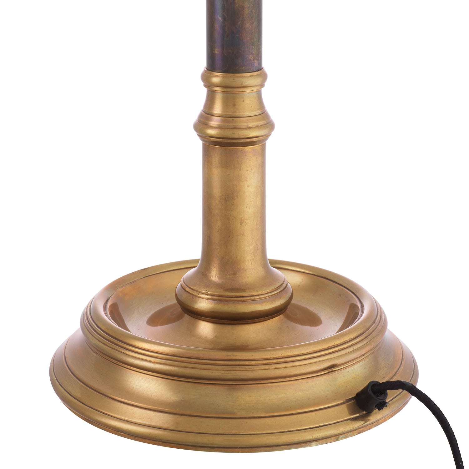 Eichholtz Stehleuchte Charlene – Vintage-Messing-Finish | Französische Verkabelung Stehlampe Eichholtz