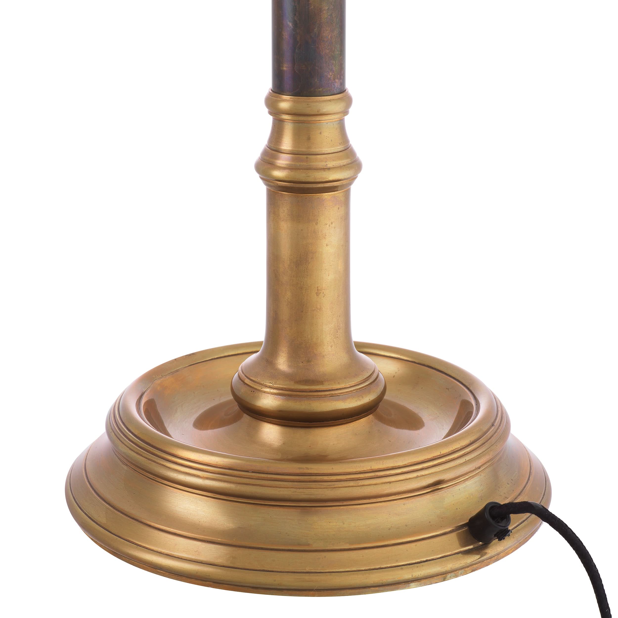 Eichholtz Stehleuchte Charlene – Vintage-Messing-Finish | Französische Verkabelung Stehlampe Eichholtz