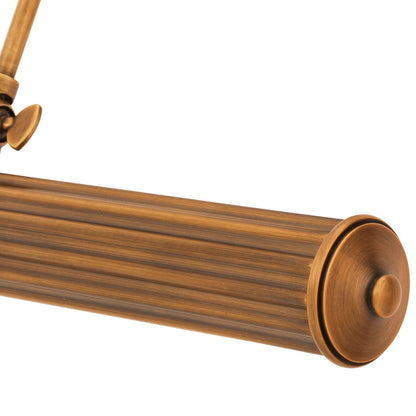Eichholtz Wandleuchte Luca L – Antik-Messing-Finish Wandlampe Eichholtz