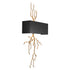Eichholtz Wandleuchte Sorento – Antik-Messing-Finish | Schwarzer Metallschirm Wandlampe Eichholtz