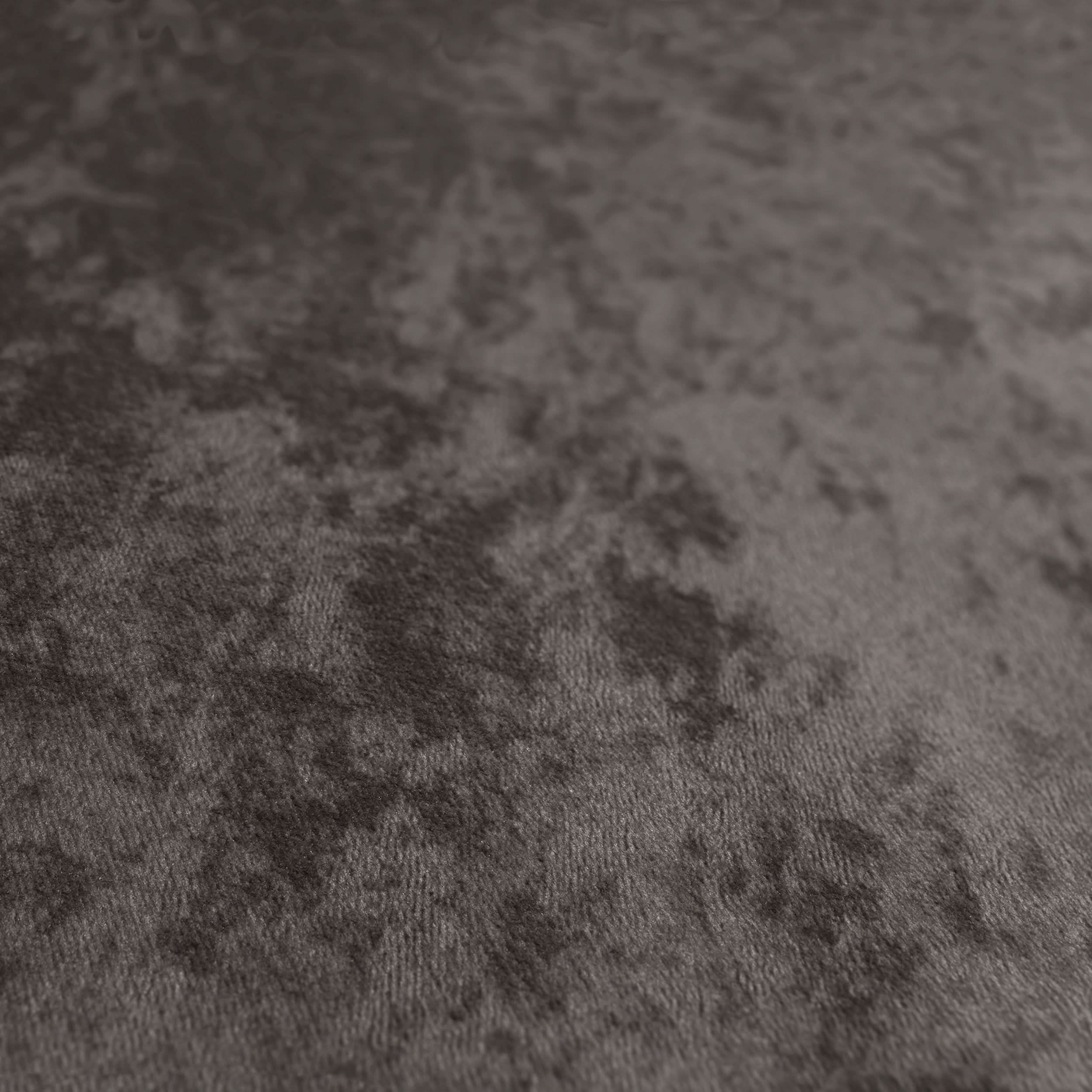 Eichholtz Hocker Arcadia – Roche Dark Grey Velvet Polsterhocker Eichholtz