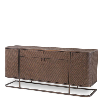 Eichholtz Kommode Napa Valley - Woven Oak Veneer Sideboard Eichholtz