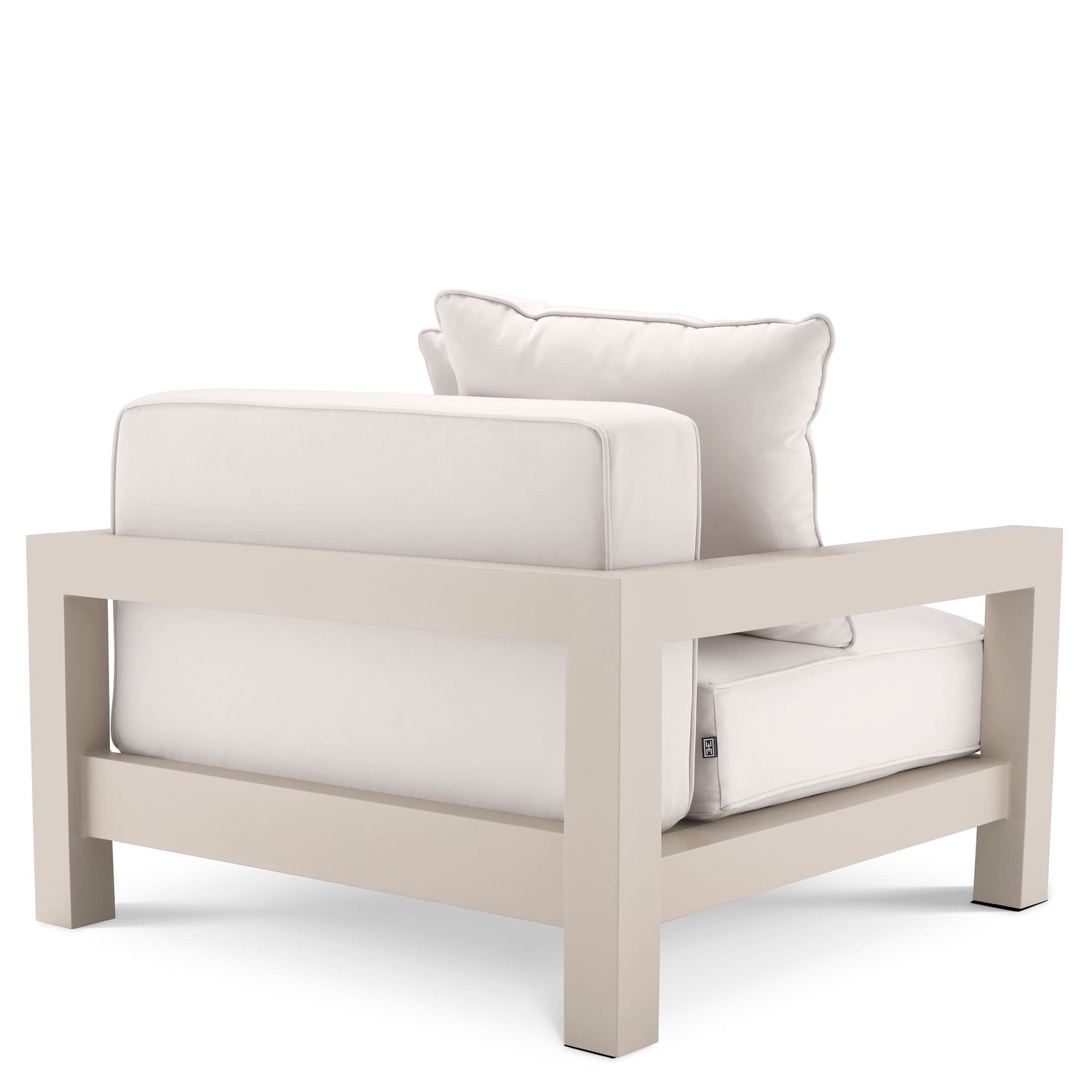 Eichholtz Outdoor Sessel Cap-Antibes – Sandfarben | Bezug aus Acryl Outdoor Sessel Eichholtz