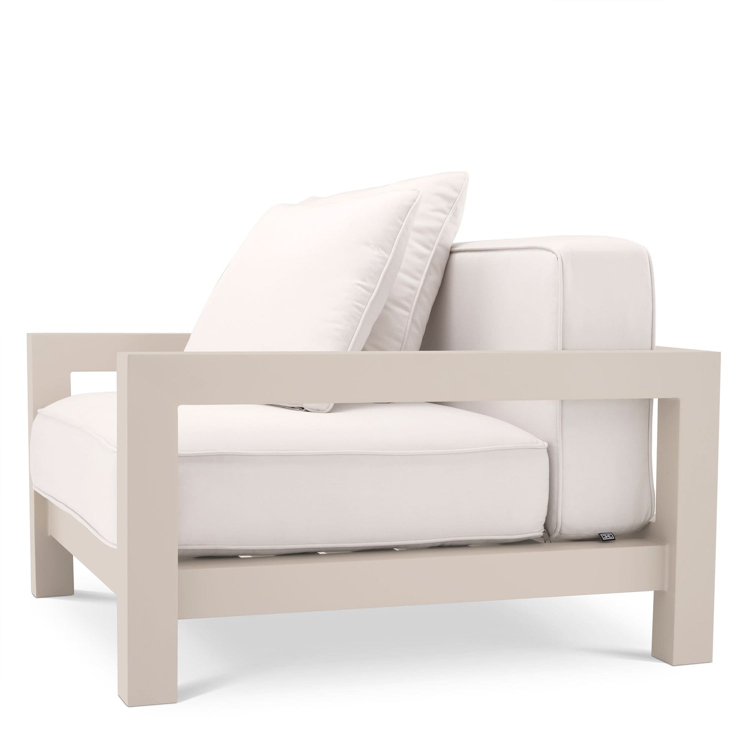 Eichholtz Outdoor Sessel Cap-Antibes – Sandfarben | Bezug aus Acryl Outdoor Sessel Eichholtz