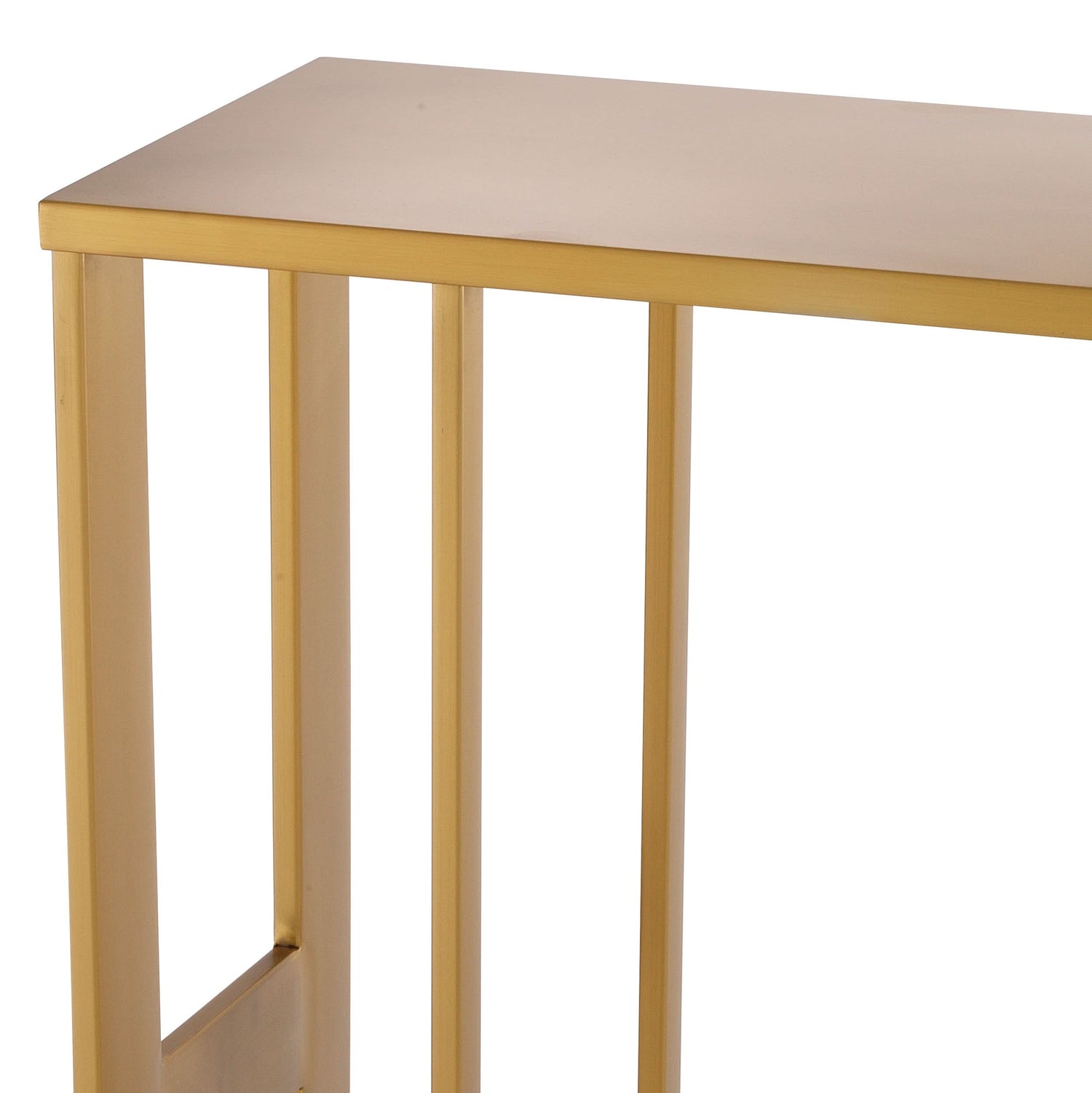 Eichholtz Beistelltisch Pierre – Gebürstetes Messing Sofatisch Eichholtz