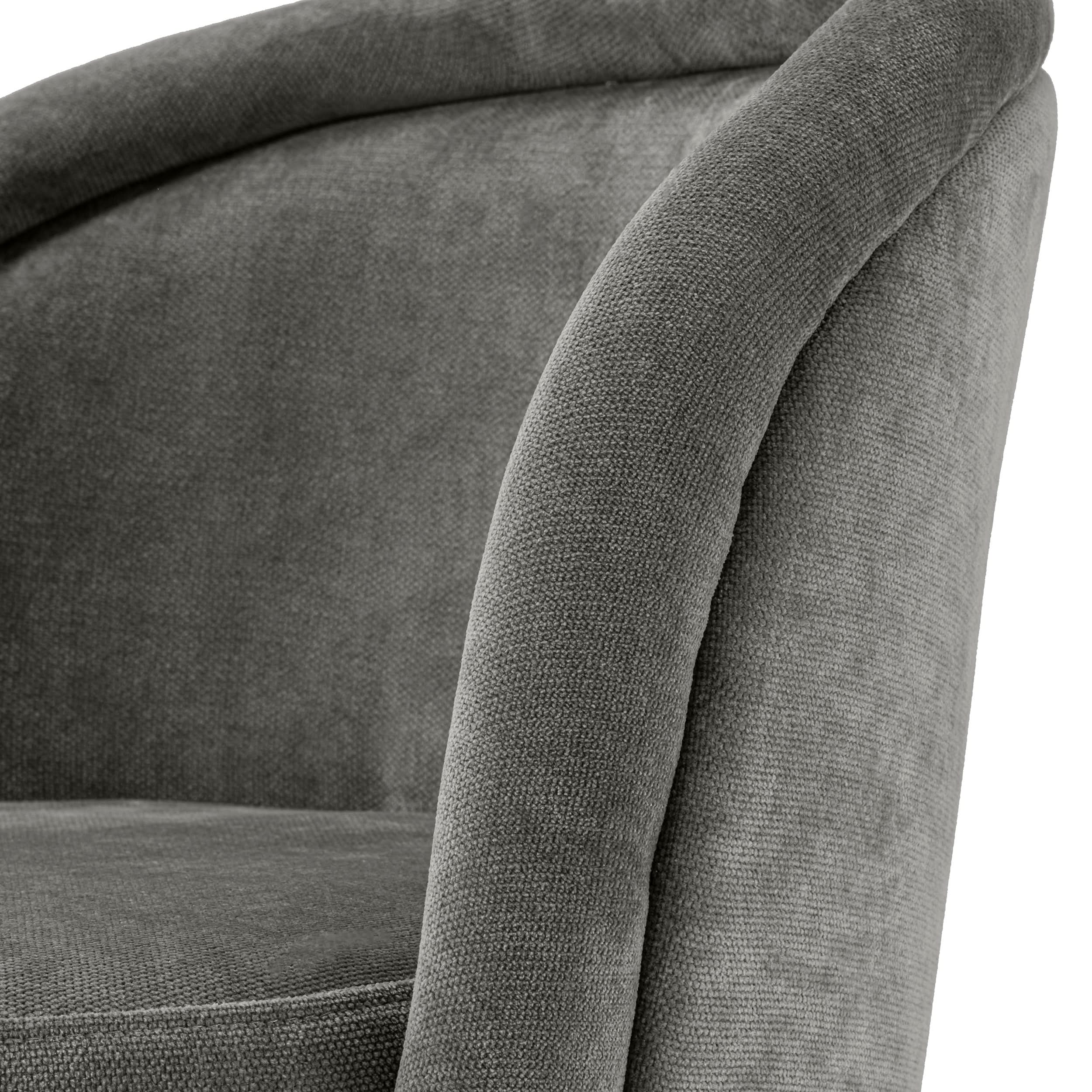 Eichholtz Esszimmerstuhl Chloé – 2er-Set – Clarck Grau 2er-Set Esszimmerstühle Eichholtz