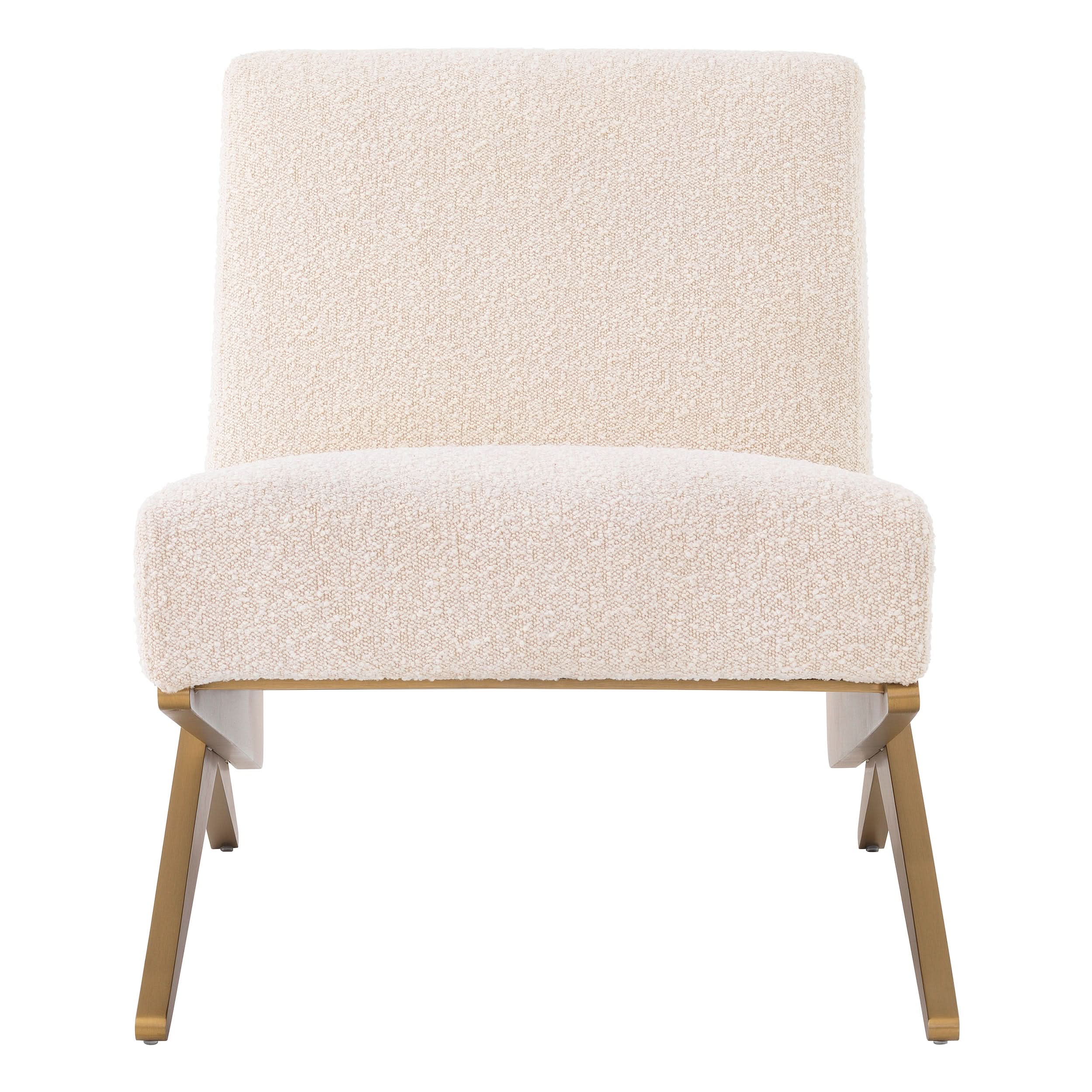 Eichholtz Lounge Sessel Fico – Bouclé Cream Sessel Eichholtz