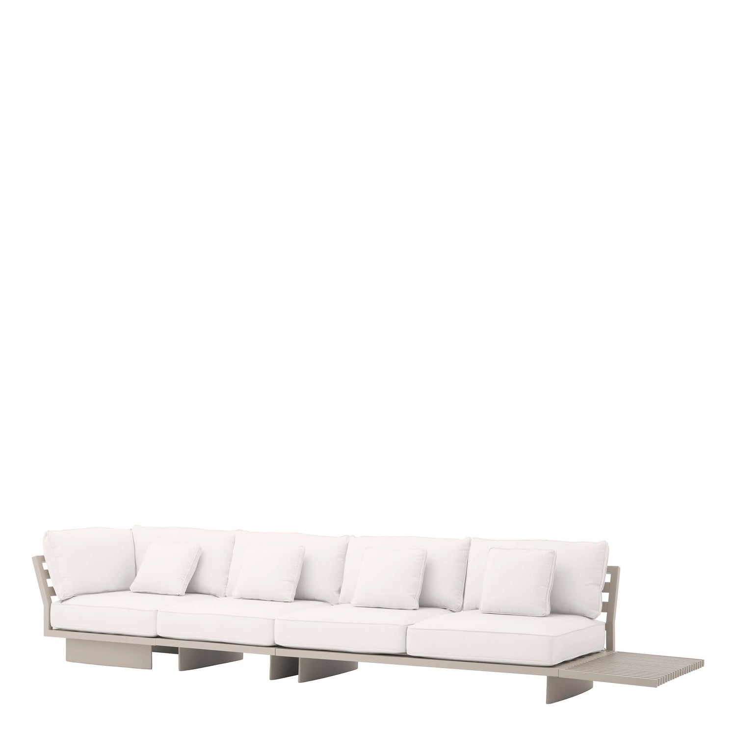 Eichholtz Outdoor Sofa Royal Palm – Sandfarben | Bezug aus Acryl Outdoor Ecksofa Eichholtz