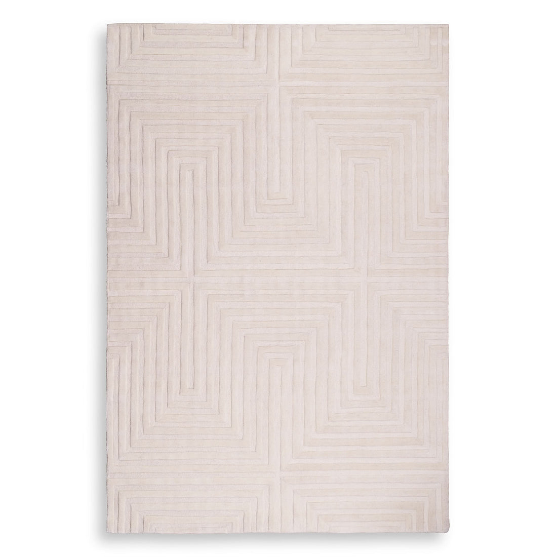 Eichholtz Teppich Breck 300 x 400 cm – Ivory | Handgetuftet | 100% Wolle Eckiger Teppich Eichholtz