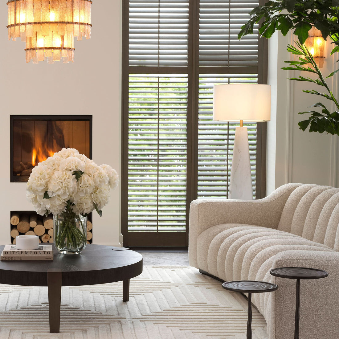 Eichholtz – Sofa Kelly L (Bouclé Cream) Sofa Eichholtz