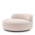 Eichholtz Sofa Björn Rund – Bouclé Creme mit schwarzem Gestell Sofa rund Eichholtz