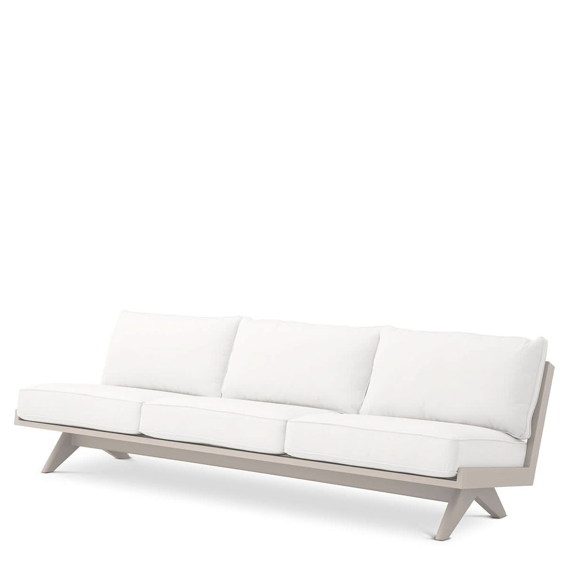 Eichholtz Outdoor Sofa Lomax – Sandfarben | Bezug aus Acryl Outdoor Sofa Eichholtz